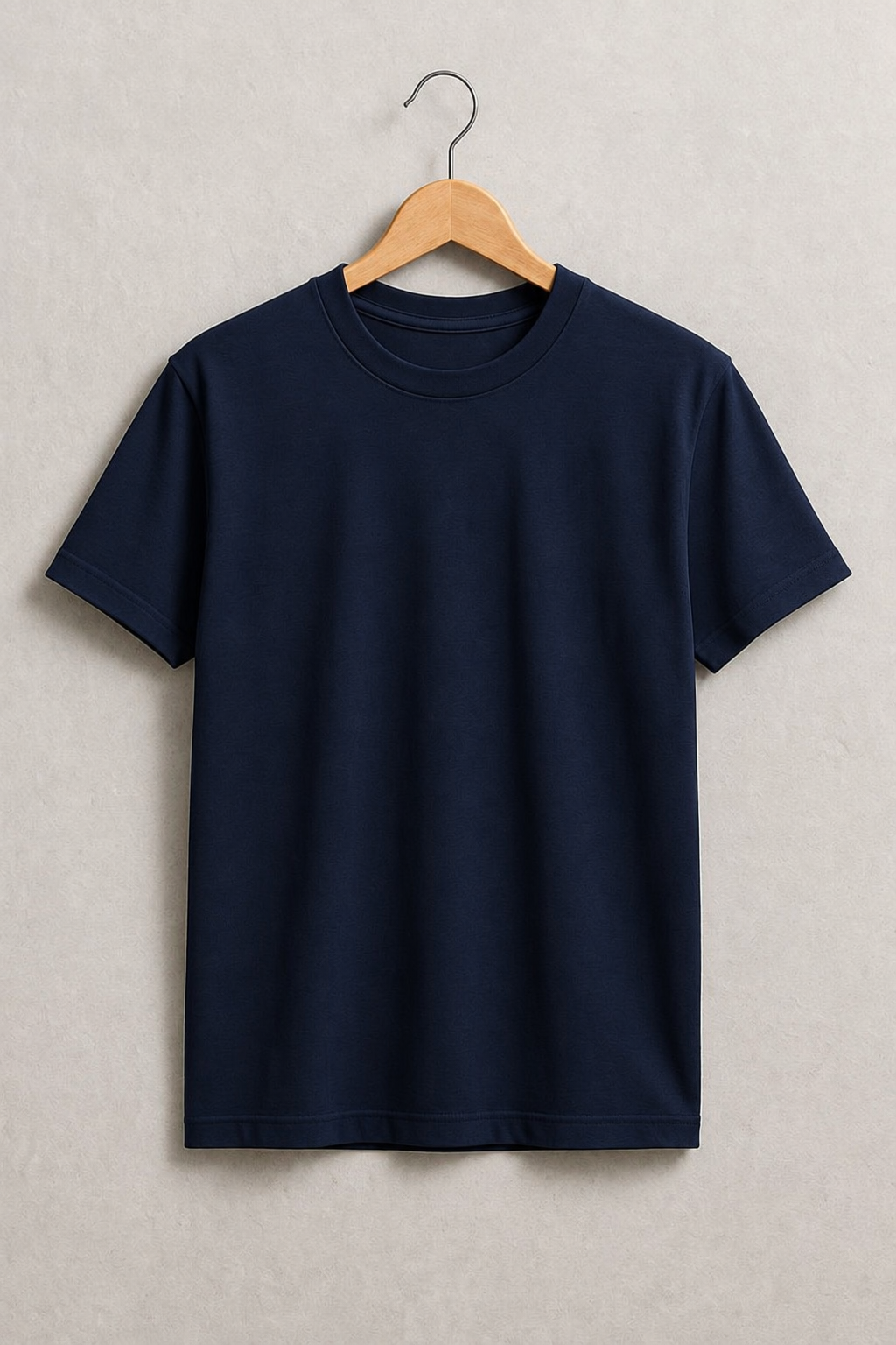 NAVY BLUE HALF SLEEVE T-SHIRT
