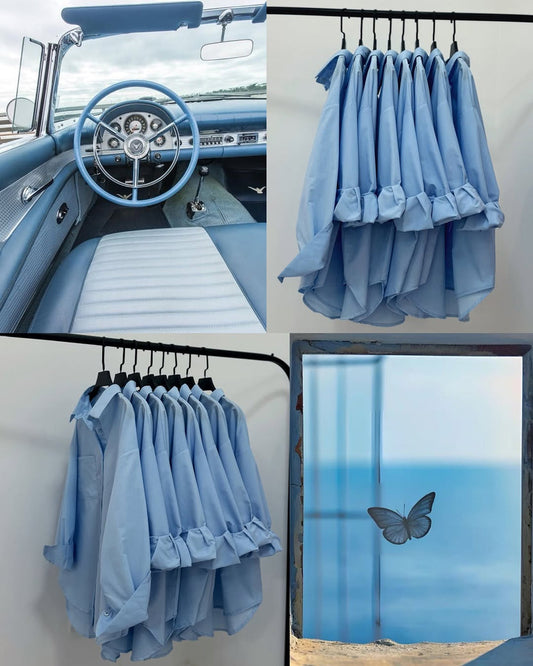 SKY BLUE BUTTON DOWN SHIRT